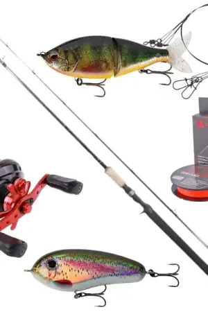 Ensemble brochet Ultimate Pike Caster Set Promotion Saisonnière