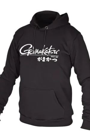 Gamakatsu Hoodie Classic JP Lounger Black Must-Have