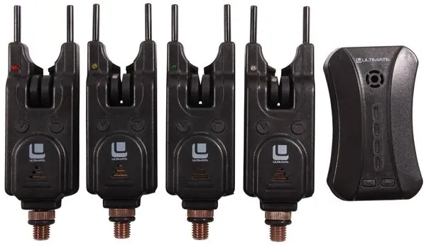 Ensemble de détecteurs de touches Ultimate Storm Bite Alarm Set 4+1 Vente Flash
