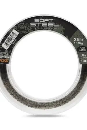 Expédition Rapide Fox Soft Steel Fleck Camo Leader