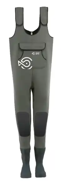 Waders en Néoprène Sert Chest avec Bottes SRT Prix Réduit