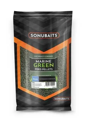 Dernier Modèle Pellets d’amorçage Marine Green Sonubaits (900g)