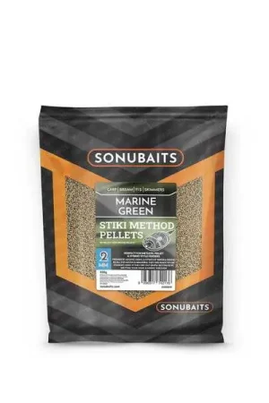 Satisfait Ou Remboursé Pellets Method Stiki Marine Green Sonubaits (650g)