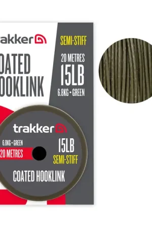 Trakker Semi Stiff Coated Hooklink (20m) Quantité Limitée