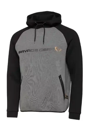 Authentique Savage Gear Tec-Foam Hoodie Dark Grey Melange