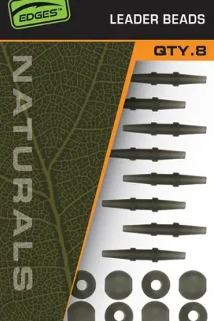 Fox Edges Naturals Leader Beads Kit (8 pcs) Usine Directe