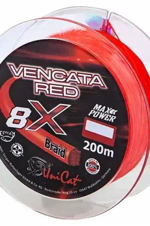Commander Vite Tresse Unicat Vencata Red 8x Braid