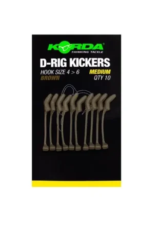 Korda D-RIG Kickers Marron (10 pièces) Commander Vite