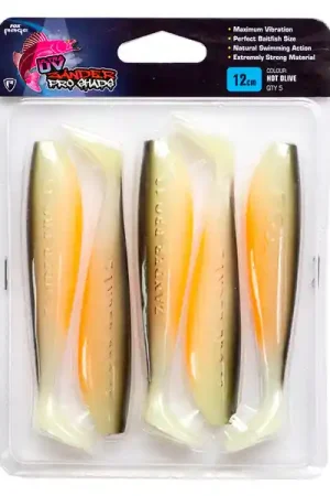Soldes Fox Rage Zander Pro Ultra UV Hot Olive (5pcs)