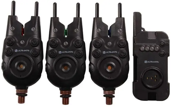 Ensemble de détecteurs de touches Ultimate Elite Bite Alarm Set 3+1 Bon Marché