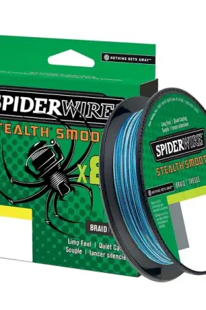 Tresse Spiderwire Stealth Smooth 8 Blue Camo 300m Affaire À Saisir