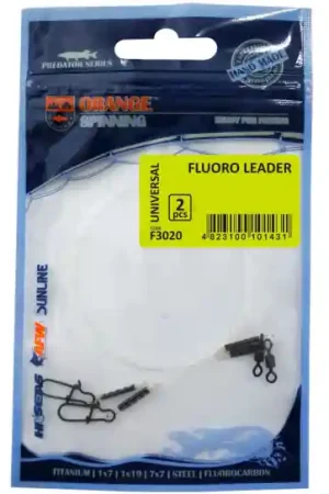 Affaire À Saisir Life Orange Fluoro Leader, 2 pièces !