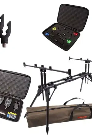 Ensemble Carpe Ultimate Sky Chaser High End Rod Pod Set Solde