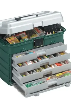 Prix Bas Coffre de pêche Plano Four-Drawer Tackle Box