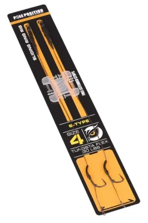 Bas de ligne carpe Pole Position Sliding Ring Rig S-Type Produit De Marque