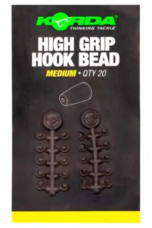 Expédition Rapide Korda High Grip Hook Beads (20 pcs)