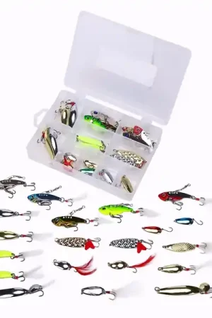 Boîte de leurres en métal Fish4All Metal Lure Box (21pcs) Soldes