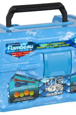 Coffre de pêche Flambeau Big Mouth Tackle Box Kit Nouveauté