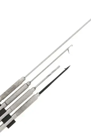 Ensemble Luxueux de 4 Outils à Appâts (acier inoxydable) Expédié Aujourd'hui