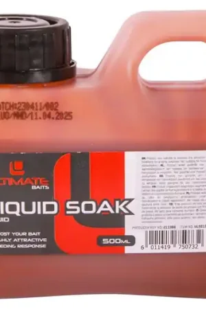 Attractant Ultimate Baits Liquid Soak 500ml Prix Cassé
