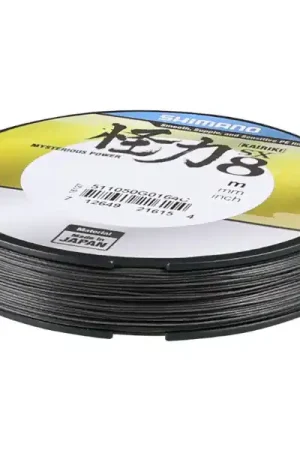 Produit De Marque Tresse Shimano Kairiki 8 Braid 150 m, Gris métal