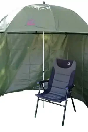 Parapluie Behr RedCarp Umbrella Avec Auvent 2,50m Offre Spéciale