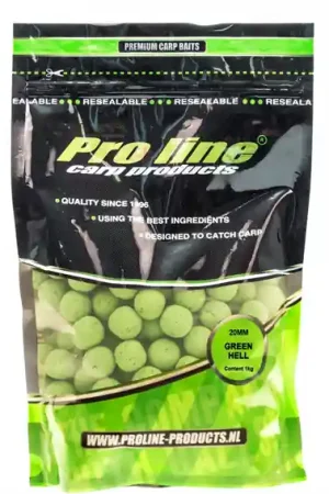 Promotion Saisonnière Bouillettes Proline Green Hell - 1kg