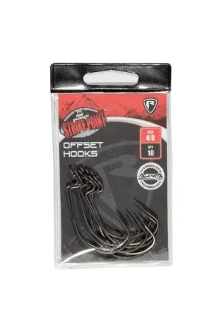Hameçons texans Fox Rage SP Offset Hooks (10 pcs) Prix Promo