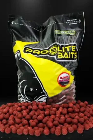 Bouillettes Pro Elite Baits Boilies Natural Foods Bloody Mulberry 20mm (8kg) Meilleur Prix