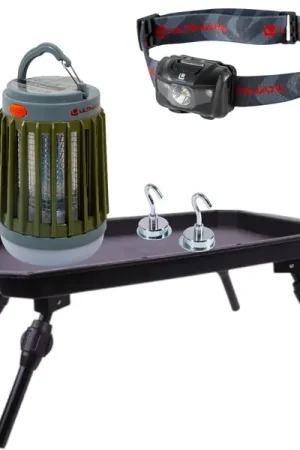 Prix Réduit Kit de base pour la pêche nocturne de la carpe Ultimate Nightfishing Carp Essentials Set