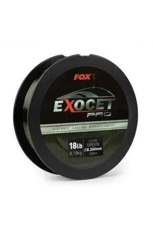 Fil Carpe Fox Exocet Pro Low Vis Green (1000m) Expédition Rapide