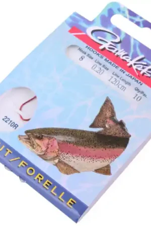 Bas de ligne de truite Gamakatsu Commander Vite