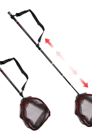 Epuisette Ultimate Street Fishing + Manche télescopique 2.40m Nouveauté