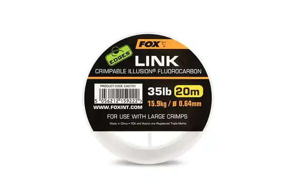 Fil Fox Edges Link Illusion Fluorocarbon (20m) Top Vente