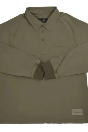 Gamakatsu Solotex Polo Shirt Khaki Commander Vite