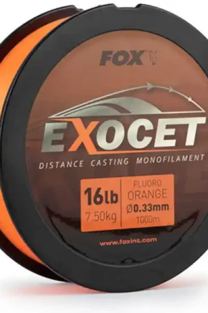 Fox Exocet Fluoro Orange Mono Nylon Seulement Aujourd'hui