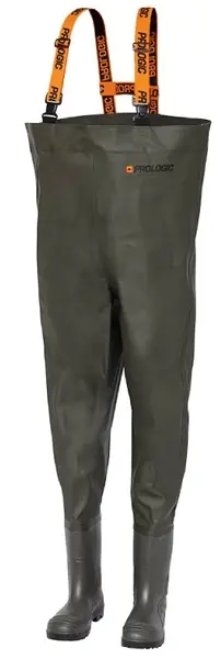 Prologic Avenger PVC Chest Waders Cleated Green Top Vente
