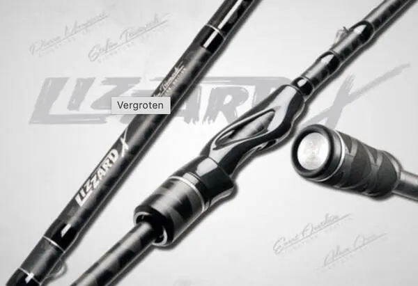 Canne spinning BFT Lizzard X Evert Oostdam 2.76m (10-40g) Produit De Marque