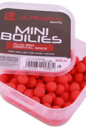 Nouvelle Collection Mini Bouillettes Pré-percées Ultimate Baits 9mm