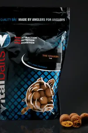 Bouillettes Vital Baits Boilies The Kraken (1kg) Meilleure Vente