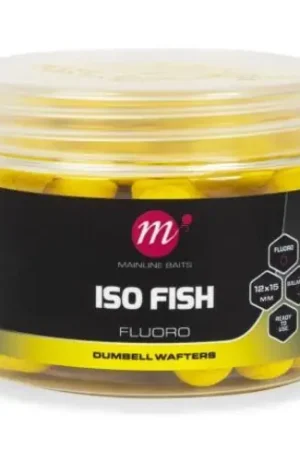 Appâts flottants Mainline ISO Fish Fluoro Dumbell 12x15mm Haute Qualité