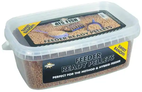 Pas Cher Dynamite Baits Big Fish Feeder Ready Pellets Sweet Banoffi 2mm 1.2kg