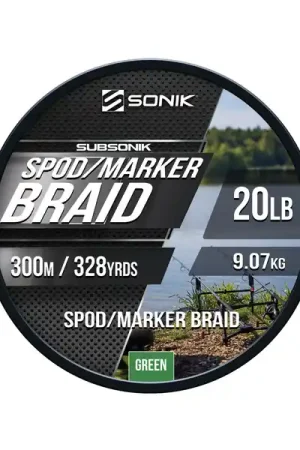 Tresse Sonik Spod/Marker Braid 0.18mm (300m) Nouvel Arrivage
