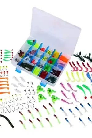 Fish4All Softbait Box (146pcs) Populaire