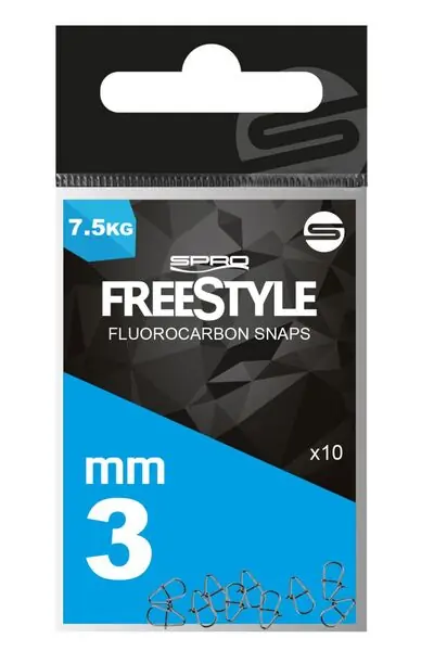 Agrafes Spro Freestyle Reload Acier Inoxydable Fluorocarbon (10 pièces) Meilleur Prix