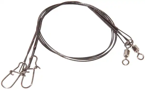 Meilleur Prix Ultimate Wire Leaders Black 1x7 30cm