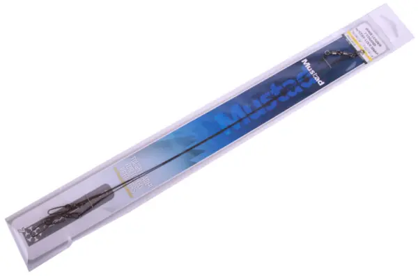 Mustad Wire Leader avec Stay-Lock Snap, 7-strand ou 49-strand Expédié Aujourd'hui