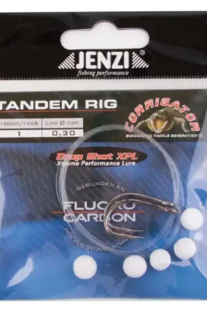 Jenzi Corrigator Drop Shot Rig Tandem Dernière Chance