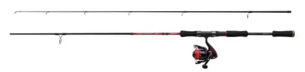 Abu Garcia Fast Attack Zander Spin Combo 2.40m (10-40g) (Avec leurres !) Expédié Aujourd'hui