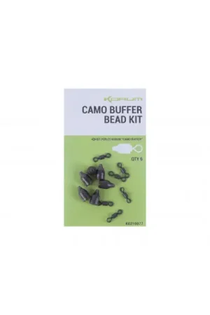 Korum Camo Buffer Bead Kit (6pcs) Seulement Aujourd'hui